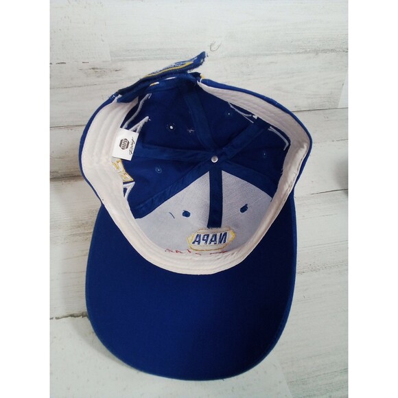 Napa Racing Michael Waltrip 55 Toyota/Cap Blue And Yellow - Picture 11 of 12